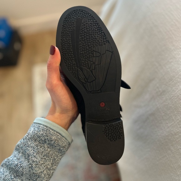 Black Blondo Waterproof Suede Boots - Picture 2 of 6